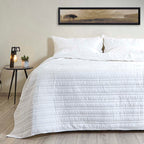 Κουβερλί Μονόχρωμο Αιγαίον 220X240 White